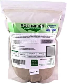 Pó De Rocha Agrooceanica 1 Kg Adubo Organico