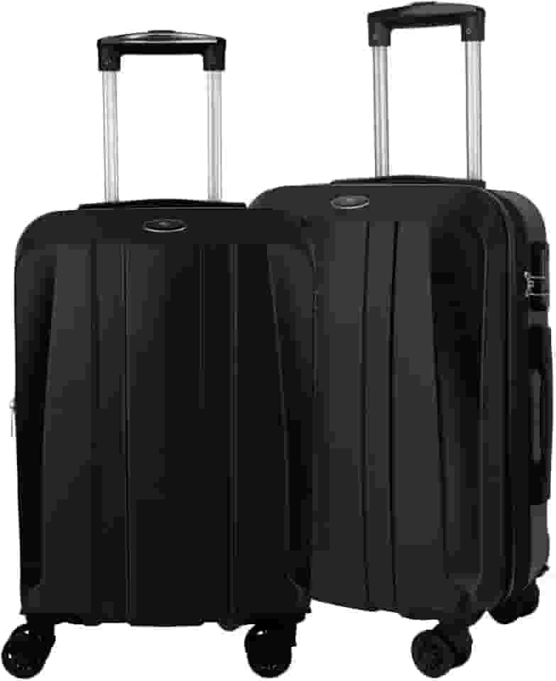 Kit Malas de Viagem de Bordo Expansível ANAC Fibra rígida ABS Rodas duplas de Engate Removível 360º World Onboard Com Cadeado Acoplado