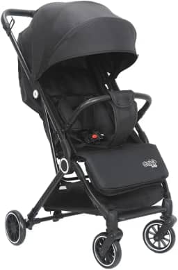Carrinho de Bebê Passeio Vira Berço NIVI Maxi Baby (Preto)
