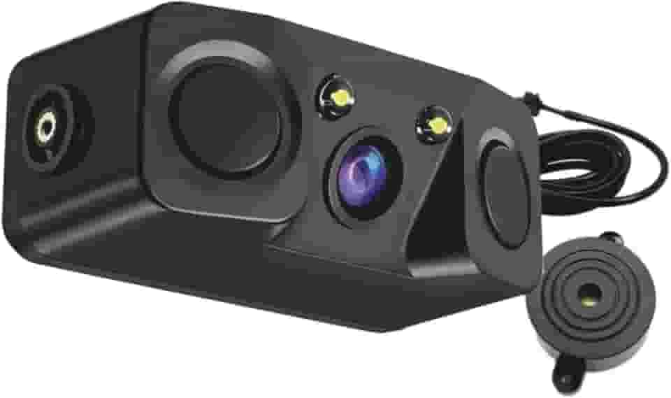 Câmera de Ré com Sensor de Estacionamento SC Pro Line Roadstar - RS232BR MI