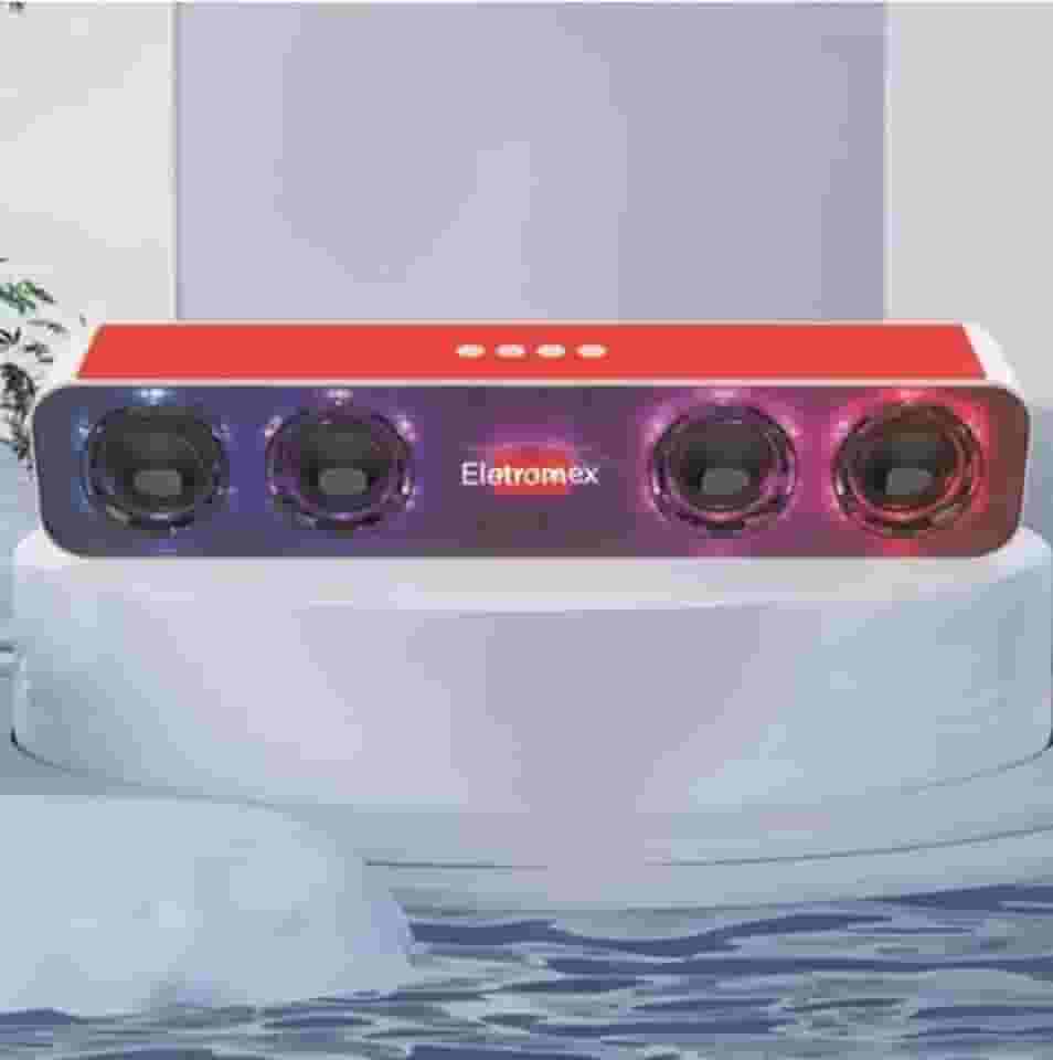 Caixa De Som Gamer Subwoofer Bluetooth Pc Led Rgb Eletromex
