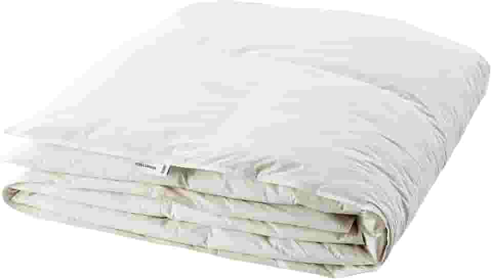 Edredom Solteiro 1.80x0.95m Cor Creme - Microfibra Extra Macia 100% Poliéster, Não Alérgico e Máquina de Lavar