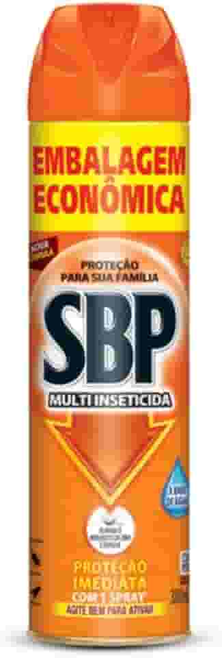 SBP Multi Inseticida Aerossol 380 Ml Embalagem Econômica 380 Ml Laranja