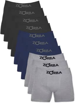 Kit 10 Cueca Boxer Zorba