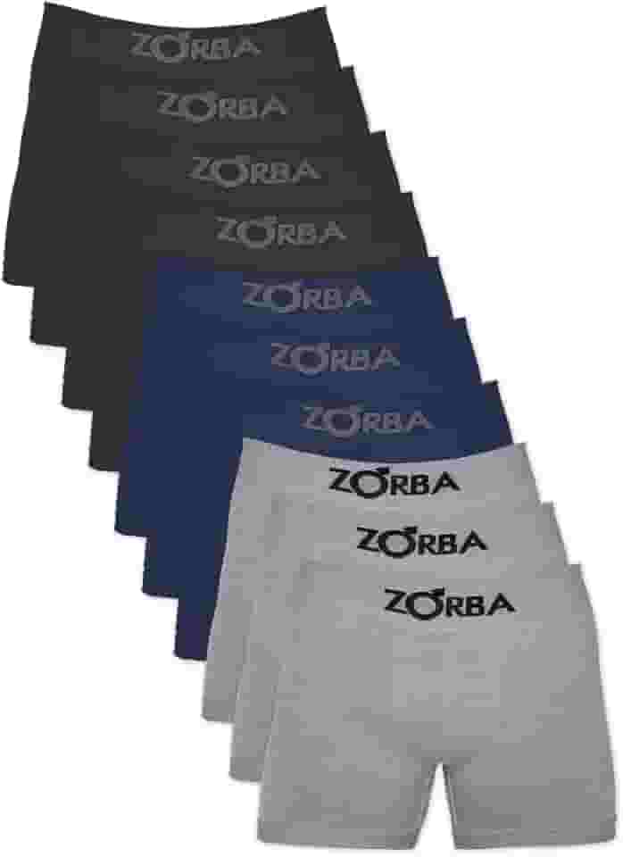 Kit 10 Cueca Boxer Zorba