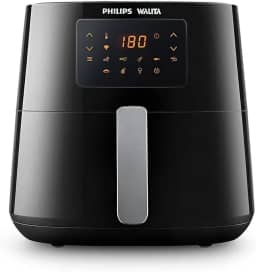 Fritadeira Airfryer Essential XL Conectada, Philips Walita, conectividade c/Alexa, 6.2L de capacidade, Preta, 2000W, 220V (RI9280/91)