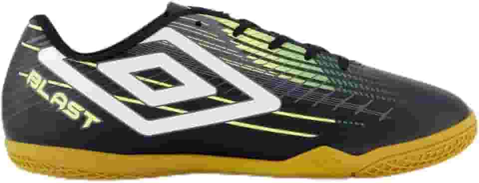 Chuteira Umbro Blast Futsal Preta e Verde
