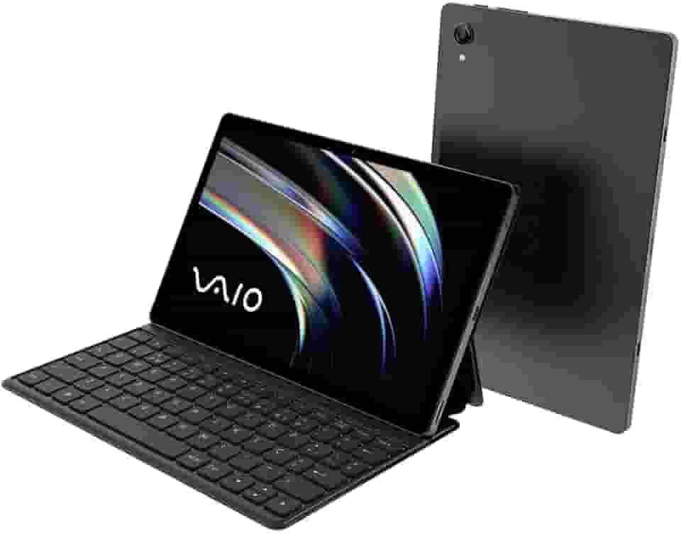 Tablet VAIO TL10 8GB 128GB Octa-Core, Tela 10.4” 2K, 4G WiFi, Câmera 8MP + Selfie 5MP, 7000mAh, Android 13, com Teclado de Conexão Inteligente – Preto