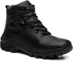 Bota Masculina Coturno em Couro Reforçado California VL006