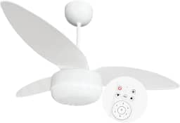 Ventilador Teto Zonda Bivolt Inverter Para 2 Lâmpadas + Controle