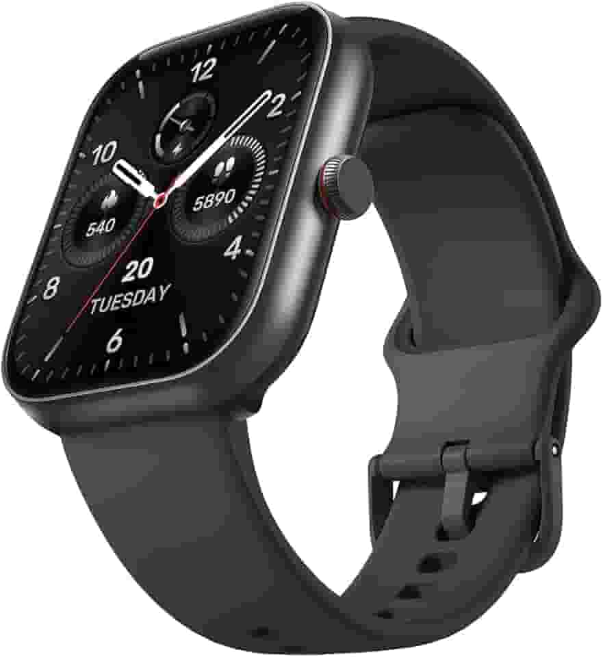 Bettdow SmartWatch, relogio smartwatch com 1.91" Ecrã tátil e Alexa, à prova d'água IP68, relogio smartwatch feminino e masculino com 100+ Modos Esportivos Faz e Recebe Ligações(preto)