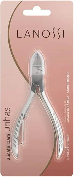 Alicate em Aço Para Unhas, Lanossi Beauty & Care.