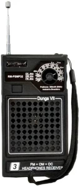 Rádio Portátil Motobrás Rm-psmp32 3 Faixas