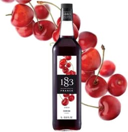 1883 Xarope De Cereja 1 Litro Pet Vermelho Intenso