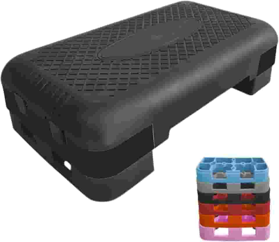 Step 50 x 28 x 13 Altura Regulável Plástico Exercícios Fitness Aeróbico Academia