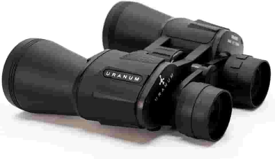 Binóculo 10x50 Look-2 Uranum Binóculos Longo Alcance C/Bolsa Potente Para Acampar Pesca Fazenda Teatro Trilha Pássaros