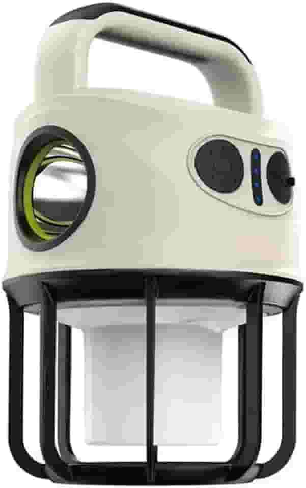 2 em 1 Lampião Luminária Led e Lanterna de Mão Recarregável USB Bateria Camping Aventura Manutenção