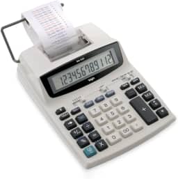 Calculadora com Bobina 5121 Elgin - 12 Digitos Bicolor Alimentação por Pilhas ou Fonte