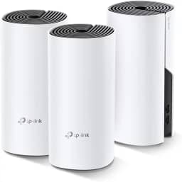 KIT ROTEADOR WI-FI MESH TP-LINK DECO M4 GIGABIT DUAL-BAND AC1200 3 UNIDADES