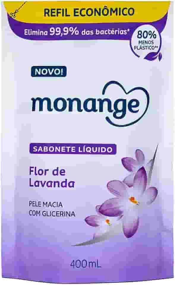Coty - Sabonete Líquido Monange 400Ml Refil Flor De Lavanda