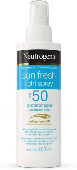 Novo - Neutrogena Sun Fresh Light Spray Fps 50 180Ml, Neutrogena