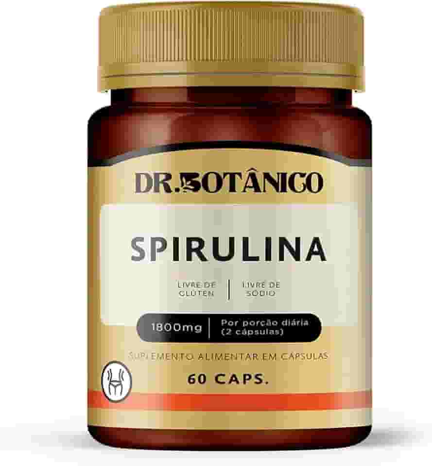 SPIRULINA 1.800MG 60 CAPSULAS DR. BOTANICO
