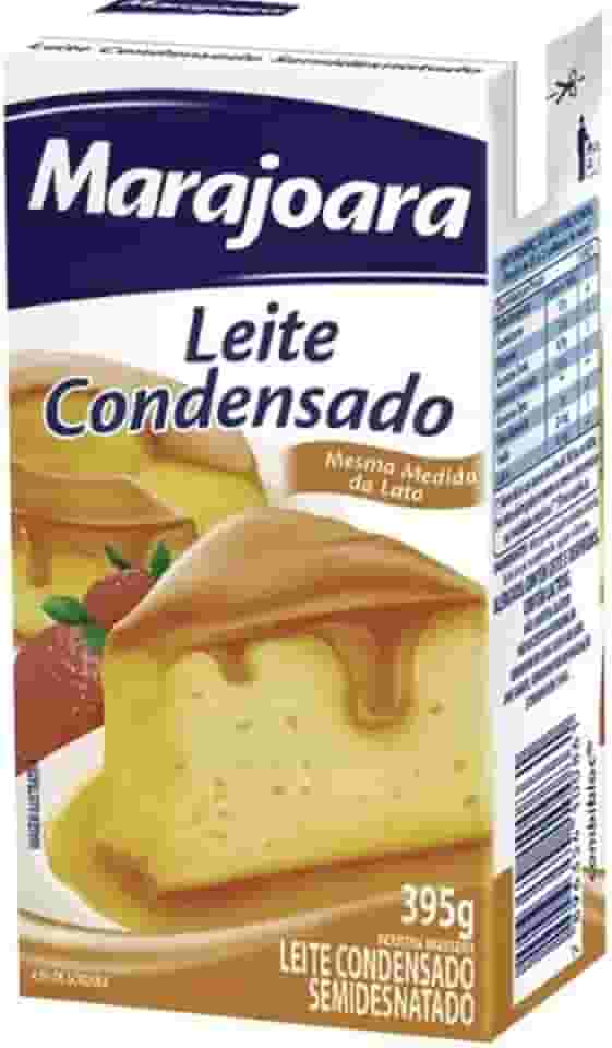 Leite Condensado Semi Desnatado Marajoara 395g Caixa