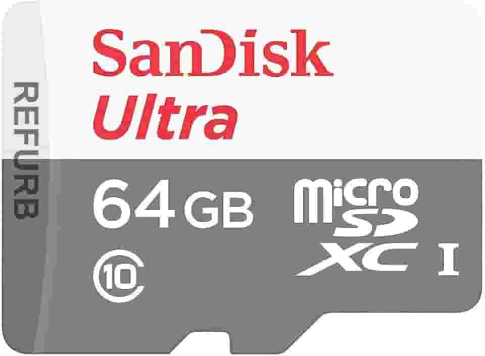 Cartão Memória MicroSD/Micro SDXC 64GB Ultra 80MBs Sandisk