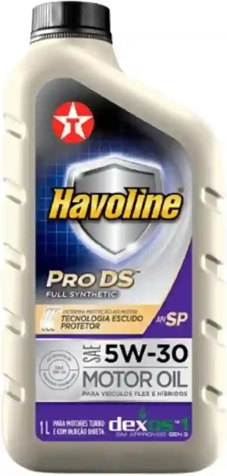 Óleo de Motor Havoline 5w30 Pro Ds 100% Sintético Api SP 1L