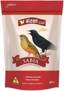 ALCON CLUB SABIÁ E PÁSSARO PRETO 500 g
