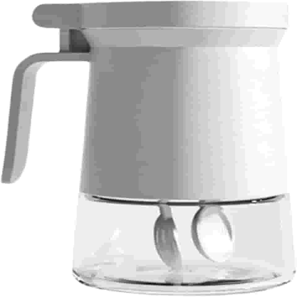 Pote para Temperos e Açúcar com Tampa e Colher, 350ml, Design Moderno com Alça