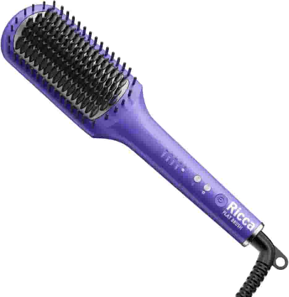 Ricca Flat Brush Escova Alisadora