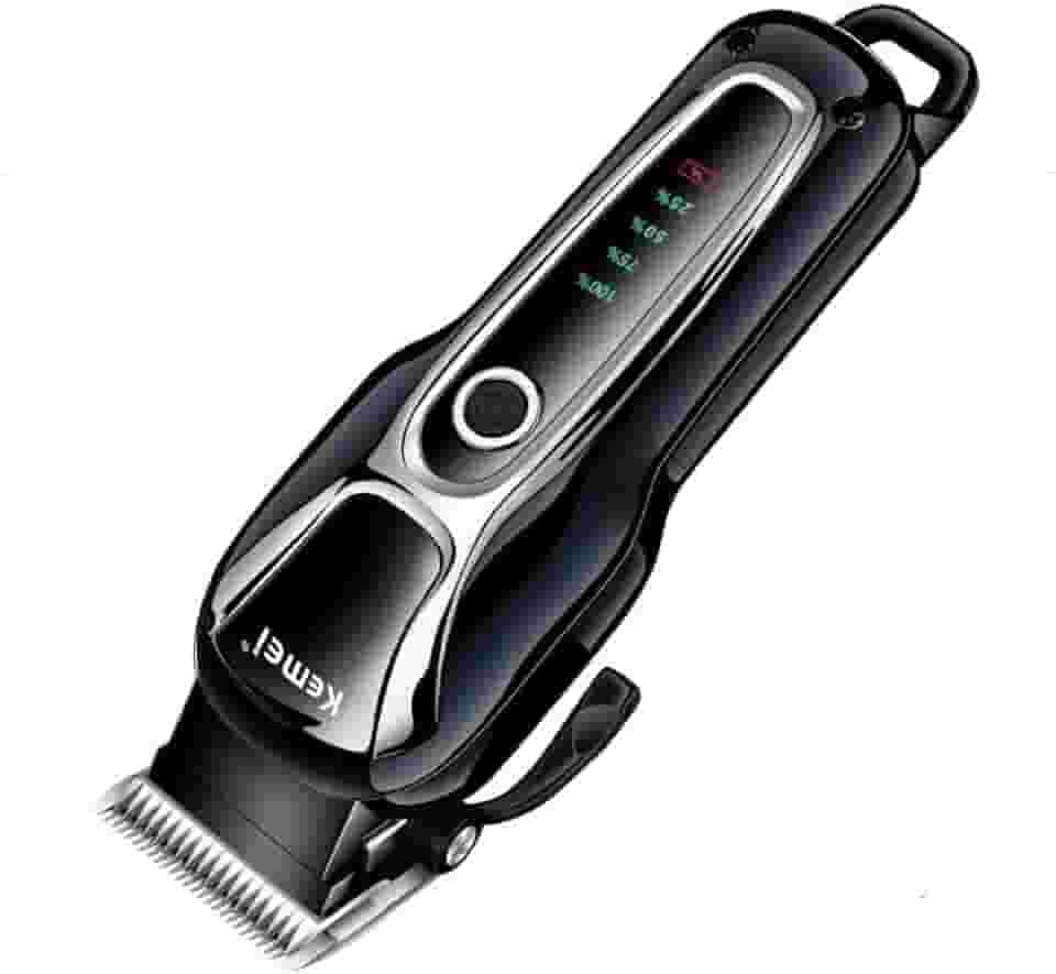 MAQUINA DE TOSA SEM FIO PROFISSIONAL PARA PETS KEMEI KM-1991