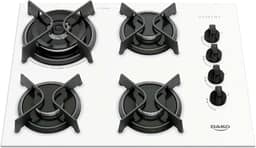 Cooktop Supreme Dako a Gás Branco 4 Bocas Bivolt