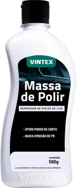 Massa de Polir 590g Tira Mancha e Riscos de Lixa Vintex
