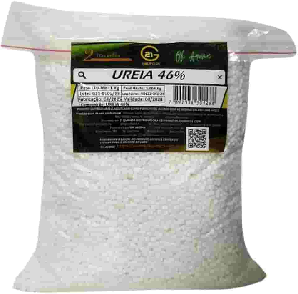 Ureia 46% Fertilizante Em Bolinhas Plantas e Pastagens 1 kg
