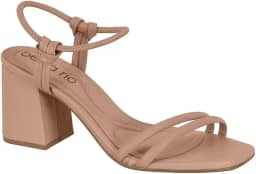 Sandália Feminina Multicolor Laranja Siciliano Pink Beira Rio 8436.213