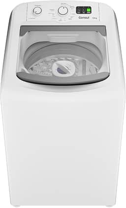 Máquina de Lavar Branca Consul 12kg com Dosagem Econômica e Ciclo Edredom - CWM12AB 220v