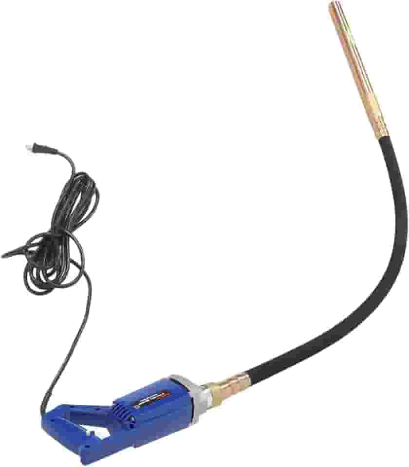 findmall Vibrador de concreto elétrico 1500 W 110 V vibrador de concreto portátil 1,5 m de comprimento vibrador de cimento
