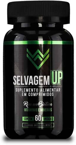 Suplemento Vitamínico Cresce Barba Cabelo Selvagem UP