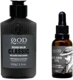 Kit para Barba - Balm + Óleo Hidratante Para Barba QOD Barber Shop