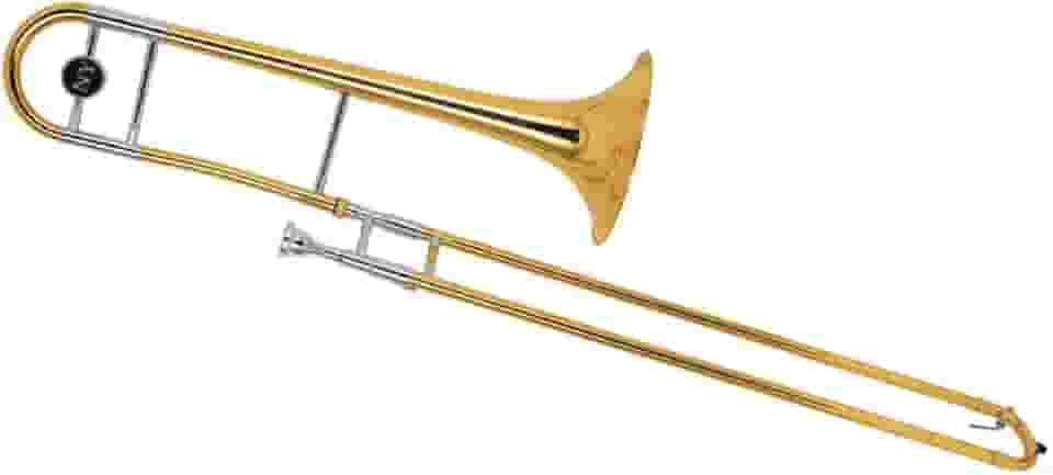 Trombone de Vara TB 200V Laqueado Dourado com Case New York