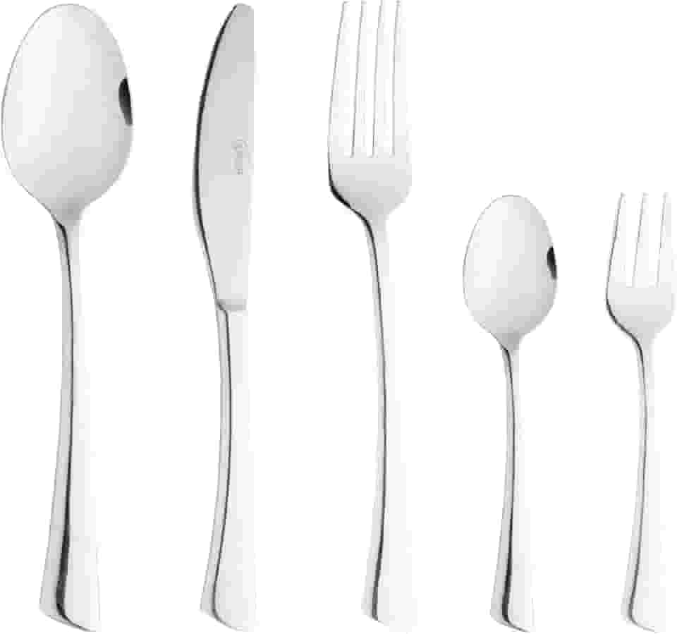 WOLFF - Faqueiro de Aço Inox Verona 30 Peças - Jogos de Talheres - Mesa Posta