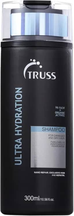 Truss Shampoo Ultra Hydration | Reparação da Fibra Capilar e Redução de Frizz | 300ml