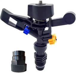 Aspersor Irrigador De Impacto 360º Diametro 30 Metros Pasto Horta Jardim