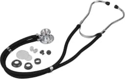 Estetoscópio Rappaport Premium cinza escuro