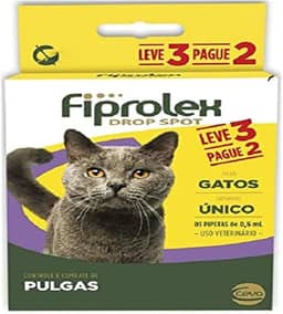 Ceva - Combo Fiprolex Drop Spot Antipulgas para Gatos - 0,5ml