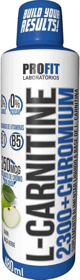 Profit L-Carnitine 2300 E Chromium Maçã Verde 480Ml