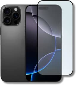 Película De Vidro 3D Tela Toda Para iPhone (iPhone 16 Pro)