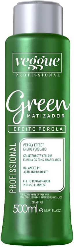 Máscara Capilar Matizadora Green (Verde) Efeito Perolado 500ml